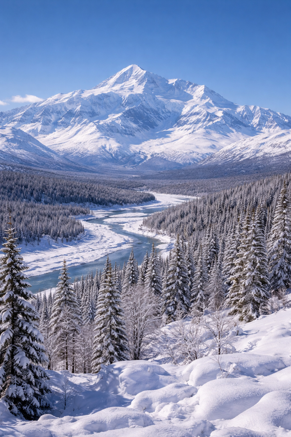 晴れた日のデナリ