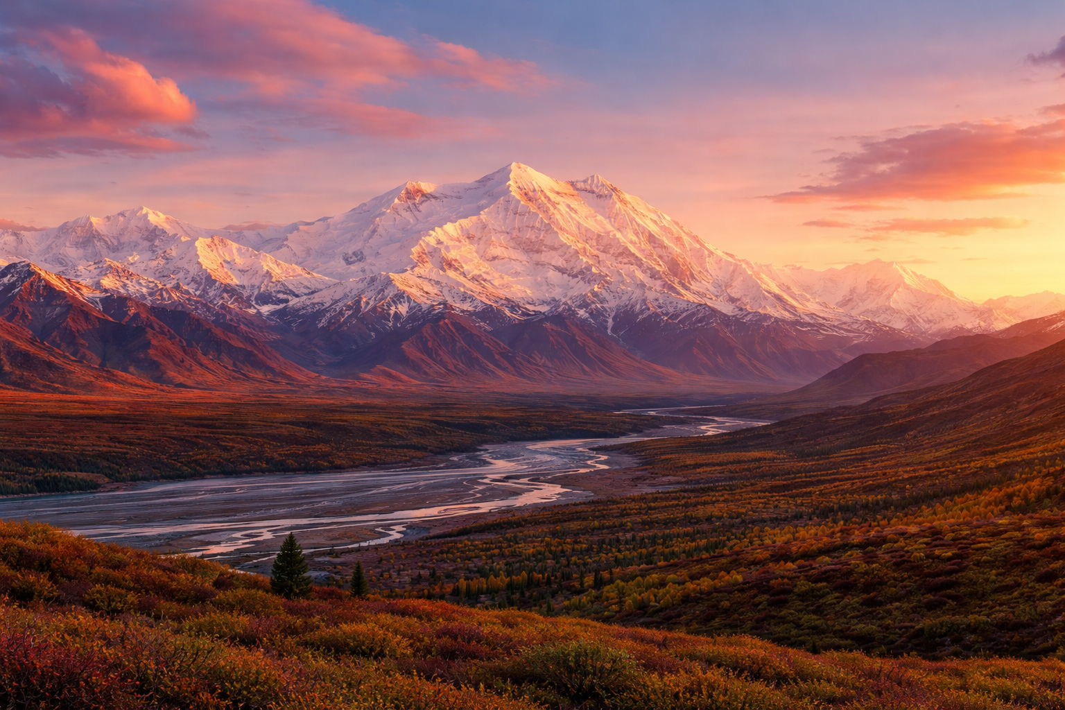 デナリの日の出