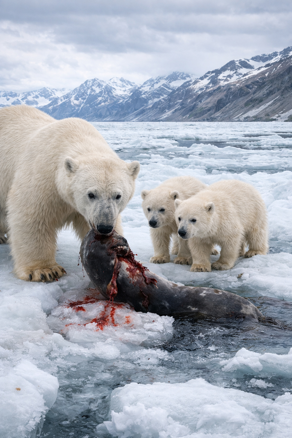 アラスカ北極圏の風景